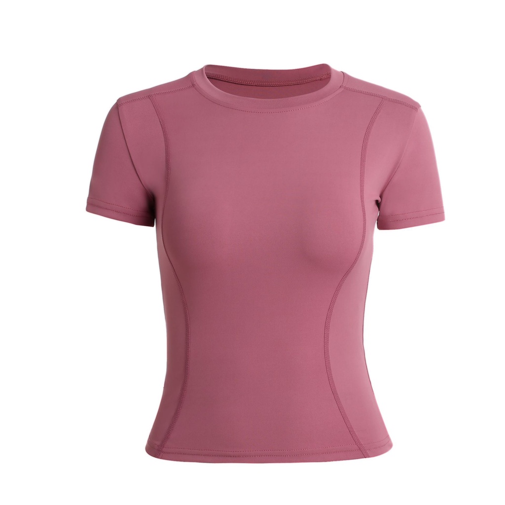Áo Thun Body Tập Gym Yoga Nữ Thun Lạnh Loại Đẹp Áo Thể Thao Nữ Co Dãn 4 Chiều Gym Fashion