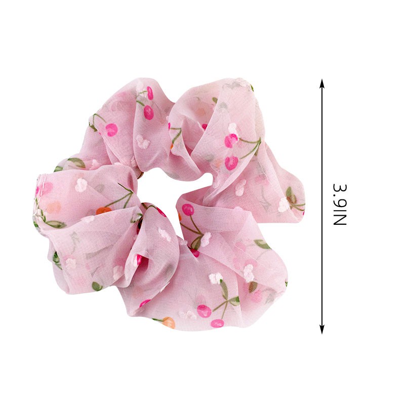 Dây Buộc Tóc Họa Tiết Hoa Thời Trang Cho Nữ
