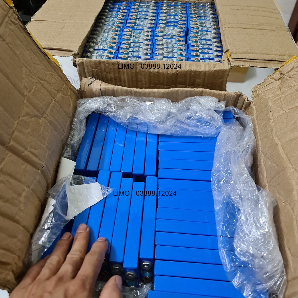 Pin Lipo 3.7V 16Ah 16000MAH. . Dùng đóng pin cho xe đạp điện, nguồn dự phòng, NLMT...
