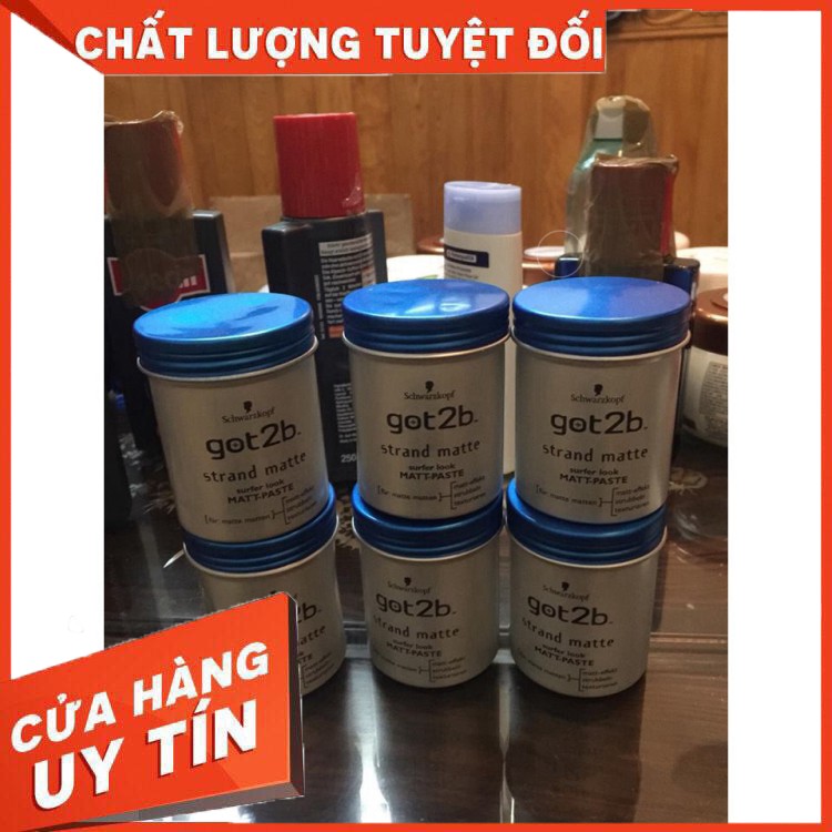 [ CHÍNH HÃNG ] Sáp Vuốt Tóc Got2b Strand Matte Schwarzkopf