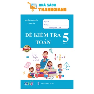 Sách - đề kiểm tra toán 5 học kì 1