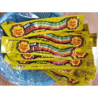 Kẹo Dẻo Chupa Chups Sour Belt (1 thanh dẻo)