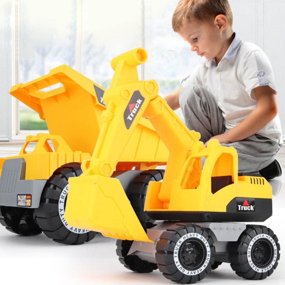 Đồ chơi mô hình xe công trường dành cho trẻ em