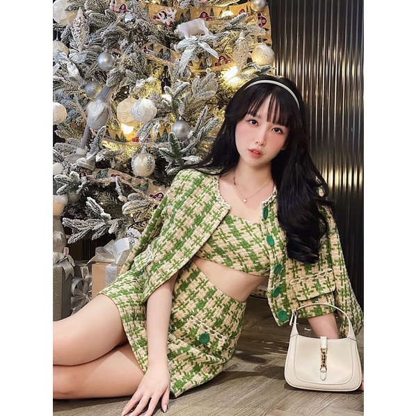 Túi xách Gúcci jackie da thật sz 19 sẵn ship