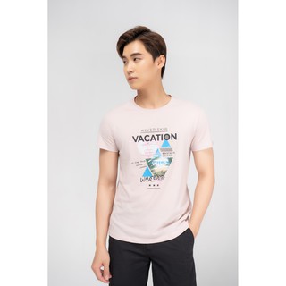 Áo thun nam Yody in Vacation TSM4211