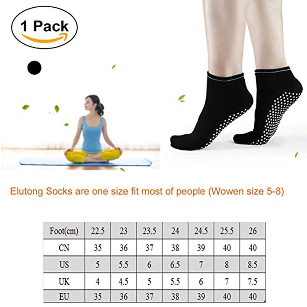 1 Đôi Vớ Tập Yoga / Nhảy Múa Bằng Silicone Thoáng Khí Chống Trượt Nhanh Khô Cho Nữ