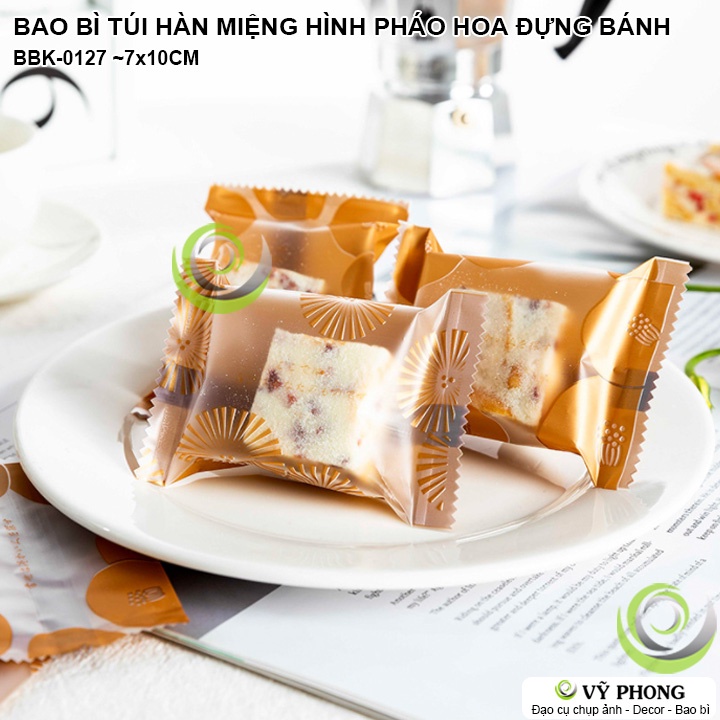 BAO BÌ TÚI HÀN MIỆNG 7x10CM ĐỰNG BÁNH KẸO LỄ TẾT LÀM QUÀ TẶNG CÁC DỊP XUÂN NĂM MỚI BBK-0127