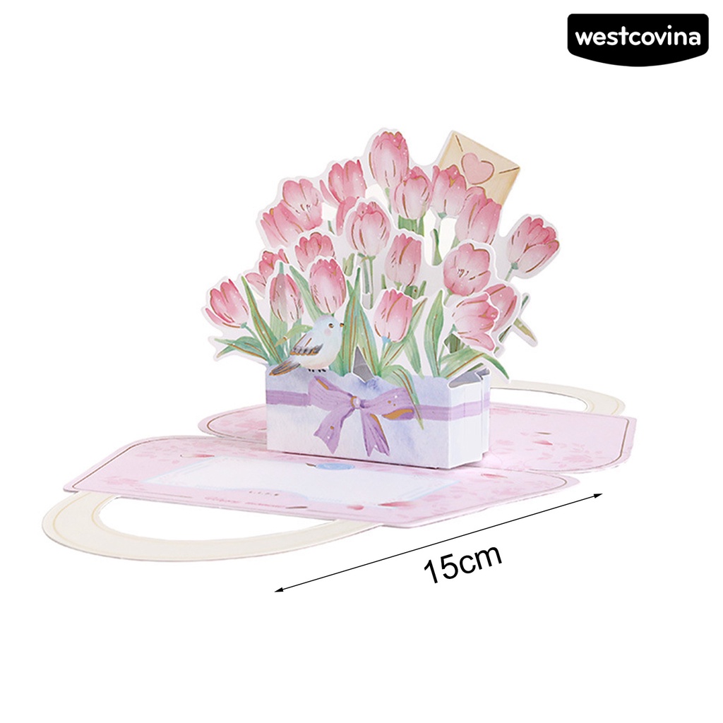 [Hot]✍Thẻ Dày Gấp Gọn Trang Trí Lễ Hội/Tiệc Cưới Cho Ngày Của Mẹ