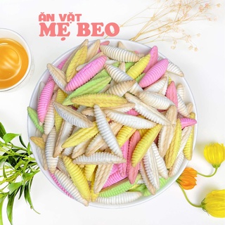 500Gr Bánh Men Con Sâu Đuông Dừa Shop Mẹ Beo đồ ăn vặt cực ngon
