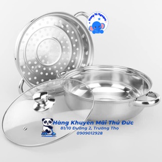 Xửng hấp inox 2 tầng 28cm
