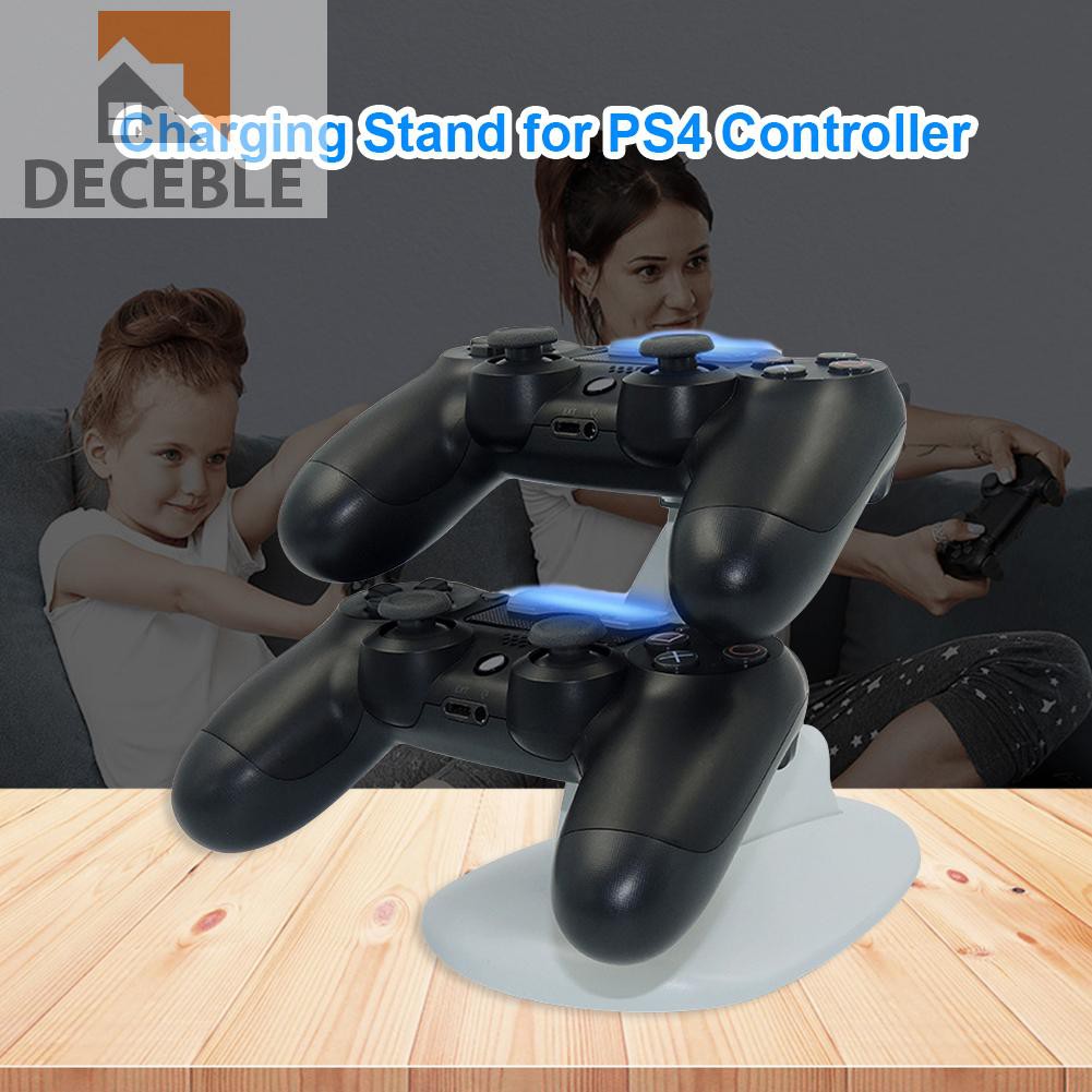 Đế Sạc Đôi Không Dây Cho Tay Cầm Chơi Game Sony Ps4 / Ps4 Slim