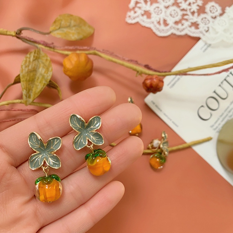 [Hàng Mới Về] Bông Tai Nhỏ Hình Hoa Nhỏ Không Xỏ Lỗ Phong Cách Retro Mùa Hè Tươi Mới Cho Nữ