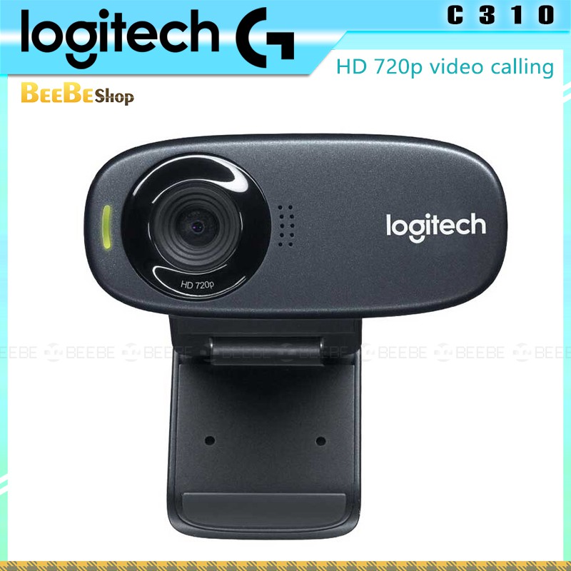 Logitech C310 - Webcam Gọi Video Trực Tuyến, Chất Lượng HD 720p | BigBuy360 - bigbuy360.vn