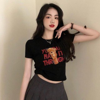 áo thun hoạ tiết gấu