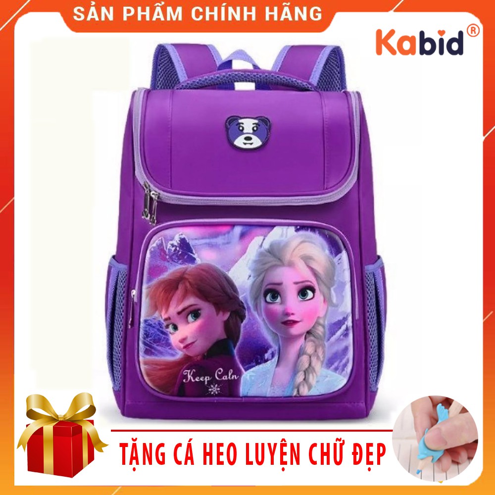 [MẪU MỚI] CẶP hộp chống gù lưng cho bé gái hình công chúa + Tặng cá heo viết chữ đẹp