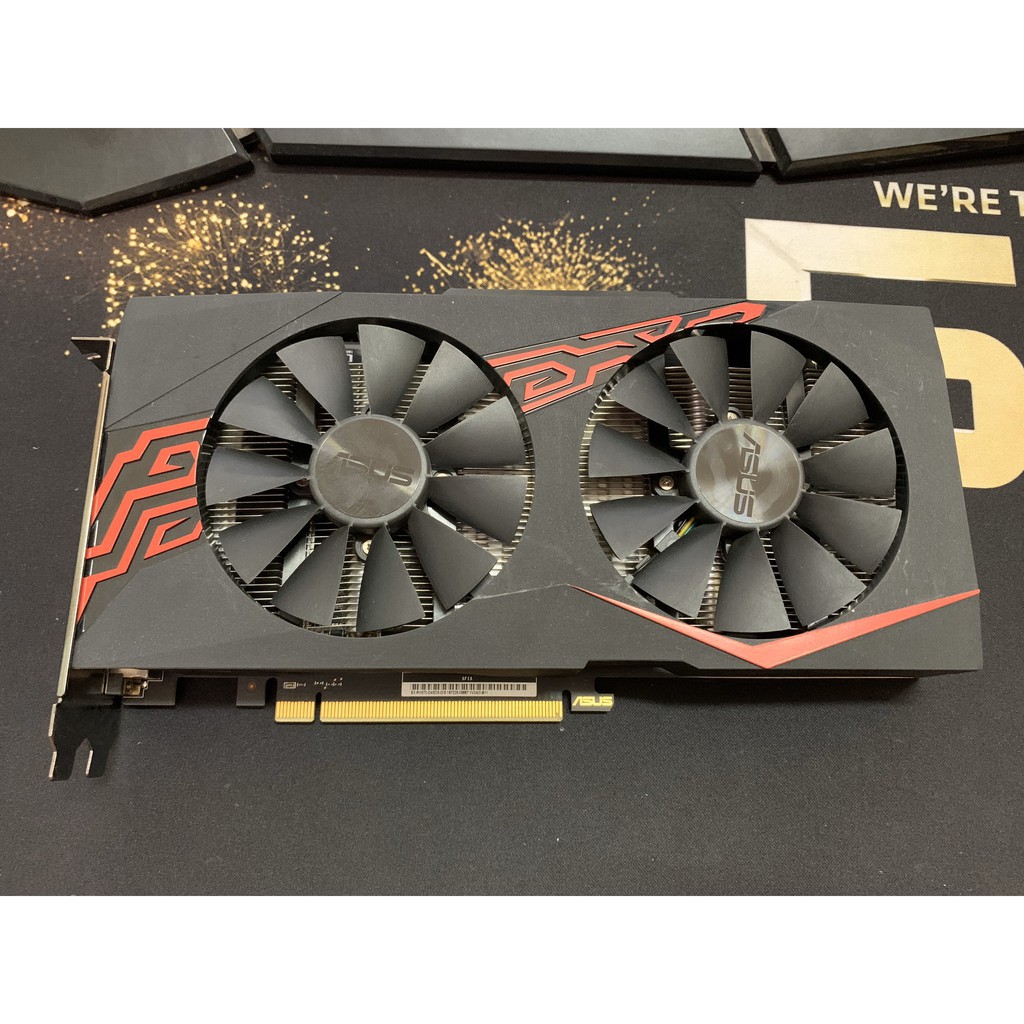 CARD MÀN HÌNH ASUS EX RX570 4GB 2 FAN 2ND