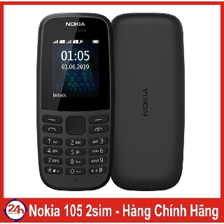 Điện thoại Nokia 105 2 sim - Hàng chính hãng