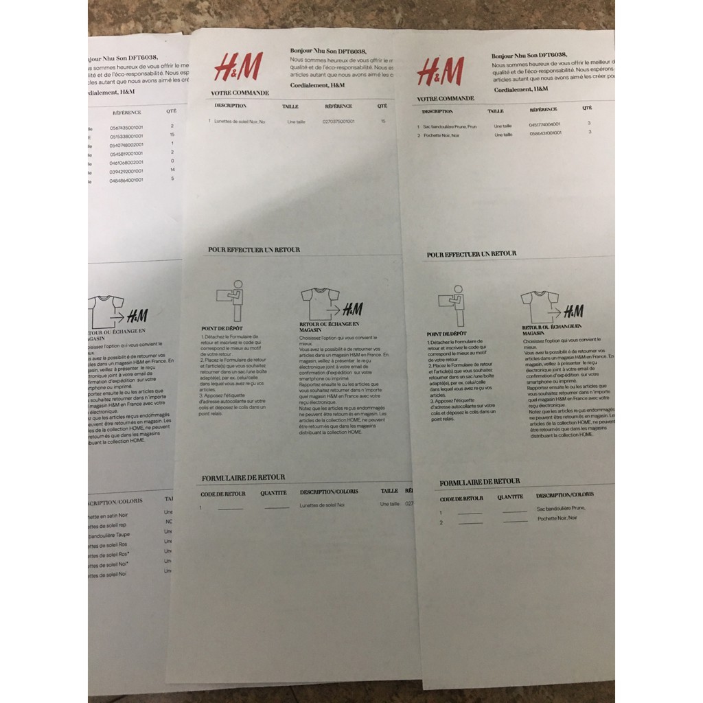 Kính trẻ em HM từ 3-6 tuổi, có mail mua hàng của web chính hãng