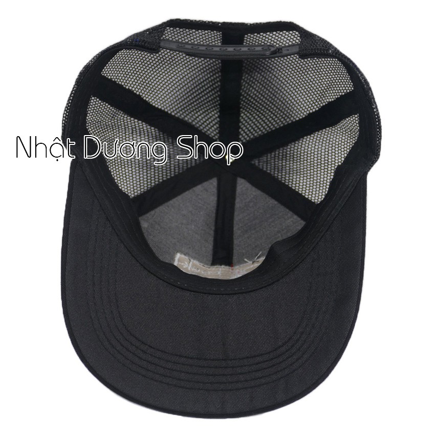 Nón kết lưới thêu hình con gà COOK cao cấp, khóa nhựa - Kiểu dáng thời trang cá tính thích hợp cho mọi người