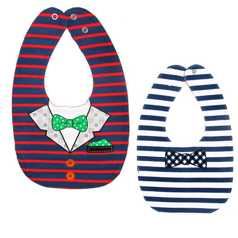 Yếm Ăn In Hình Dễ Thương Cho Bé