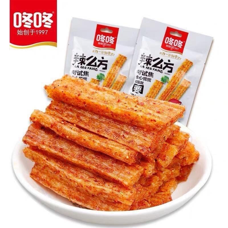 Combo 5 gói tăm cay / Que cay Dong dong món ăn vặt giải trí cay hâp dẫn