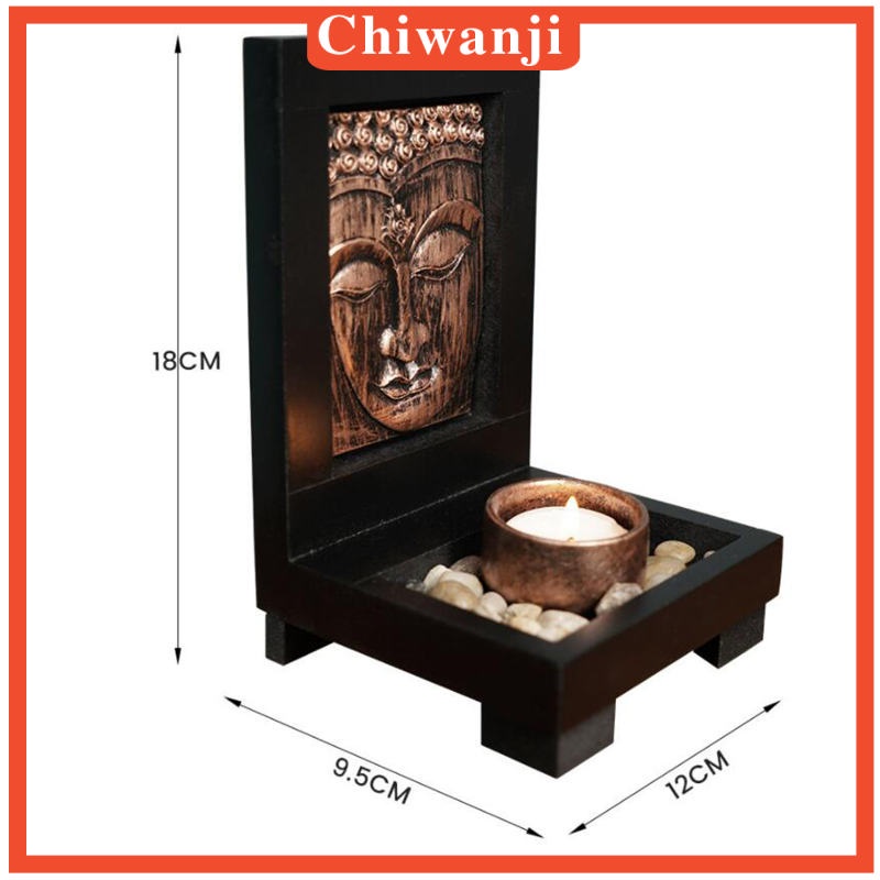 1 chân nến hình mặt phật