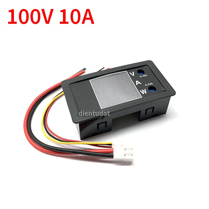 Đồng Hồ Đo Điện Áp Dòng Điện Công Suất 100V 10A