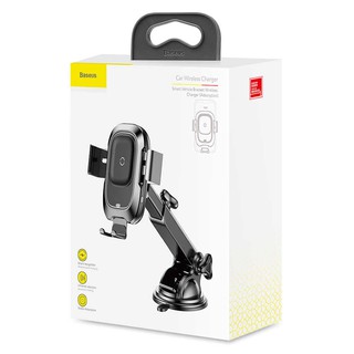 Đế giữ điện thoại kiêm sạc nhanh không dây trên ô tô Qi 3.0 10W Baseus Smart Vehicle Bracket - Hàng chính hãng