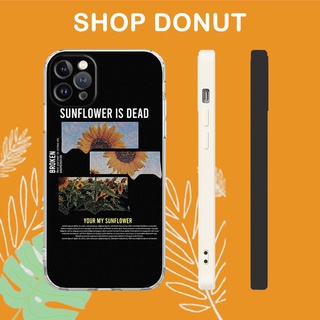 Ốp lưng silicon sunflower is dead cho iphone 6 - iphone 13 ART20220198