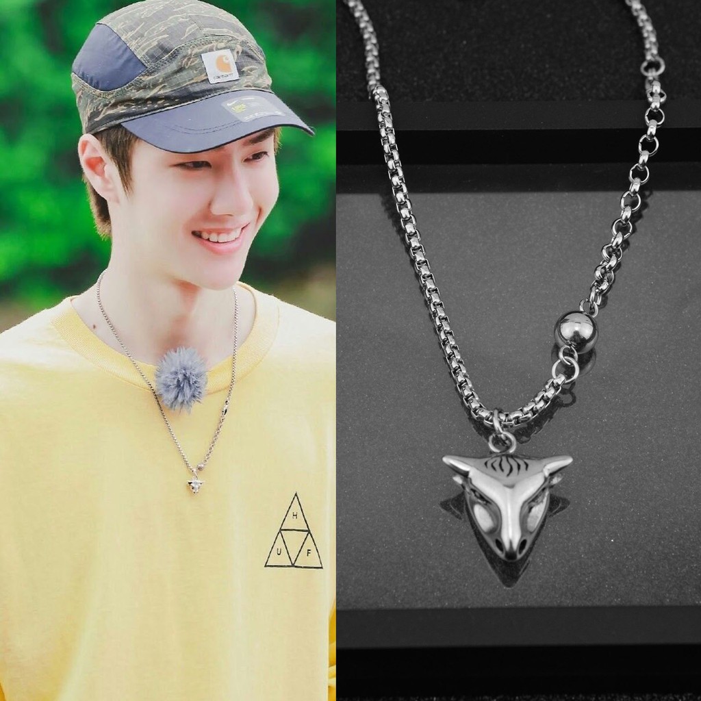 Vòng cổ Vương Nhất Bác, titan, không gỉ, không dị ứng