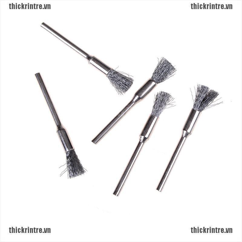 1 Bàn Chải Sợi Thép Đánh Bóng Phụ Kiện Cho Máy Đánh Bóng mini