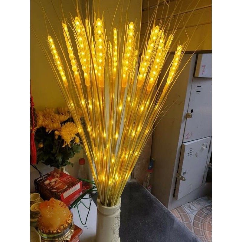 ĐÈN LED LÚA MẠCH 15 BÔNG VÀNG ƯƠM. GIÁ RẺ NHẤT THỊ TRƯỜNG