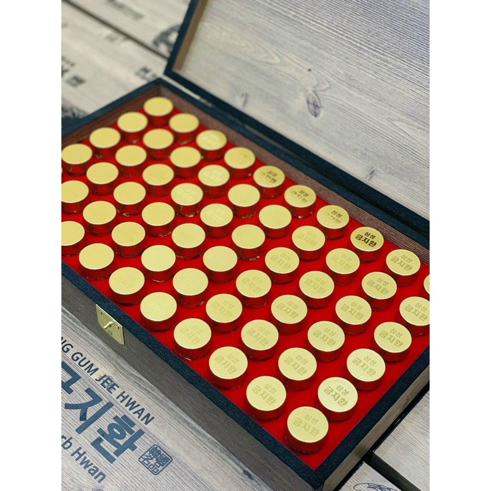 Nhân Sâm An Cung Ngưu Hoàng Samsung Pharm Gum Jee Hwan - Giải Pháp Vàng Cho Người Đột Qụy 60 Viên Hàn Quốc.