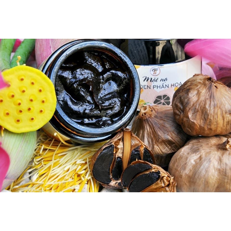 Mặt Nạ Tỏi Đen Phấn Hoa 50Gram