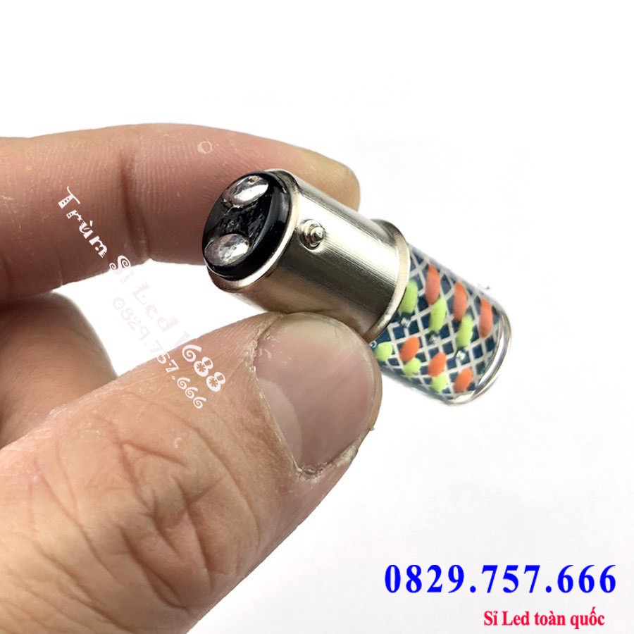 Bóng Nháy Hậu F1 Nháy 7 Màu Gắn Xe Máy