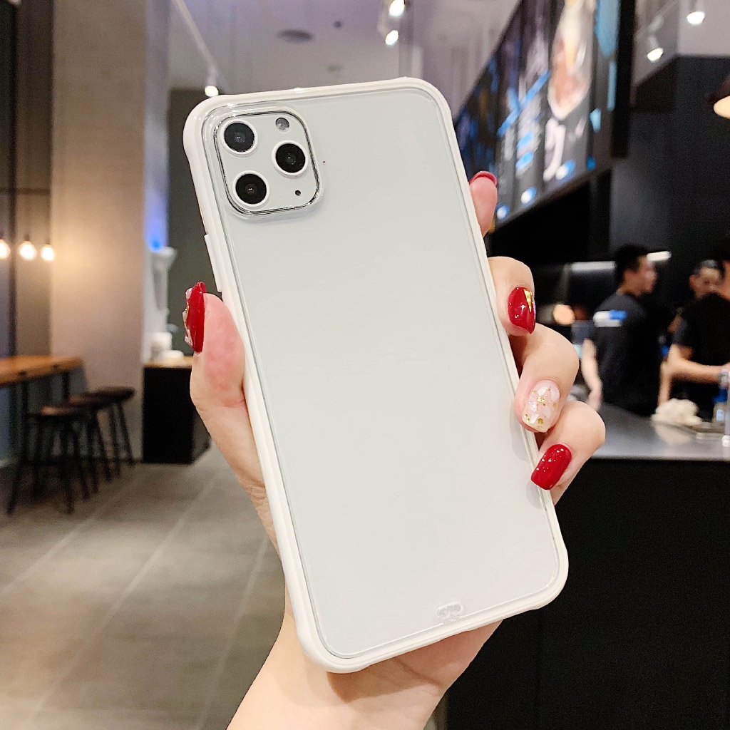 Ốp Điện Thoại TPU Mềm Chống Sốc Trong Suốt Cho iPhone 11 12 pro Max X XS XR XS Max 7 8 Plus