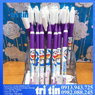 Bút mực tím doraemon ngòi sắt gel-012/do chính hãng