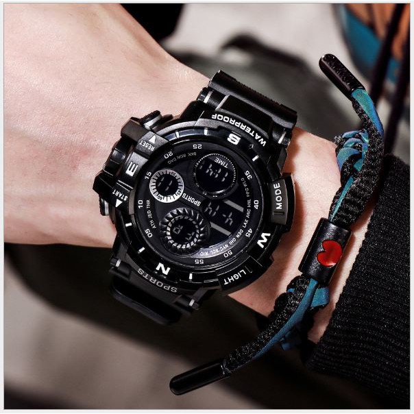 Đồng Hồ Thể Thao Nam SPORTS - Dây Silicone Siêu Bền Chắc [ĐỦ 3 MÀU] | BigBuy360 - bigbuy360.vn