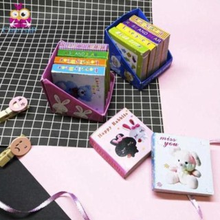 Hộp 5 tập giấy xếp hạc 4 x 4 cm , giấy gấp hạc