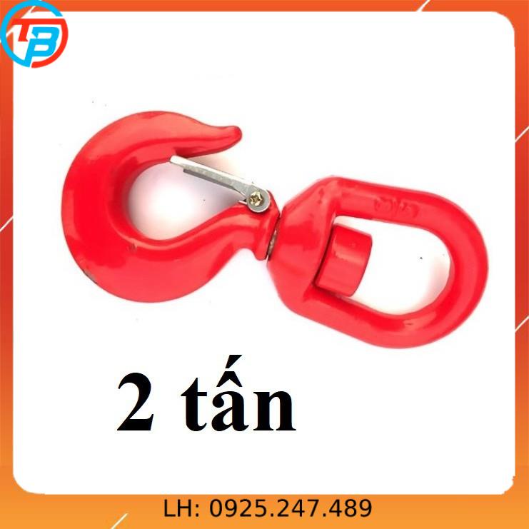 Móc Cẩu Xoay [ 2 tấn ] CÁP THÉP Thái Bình VinàN