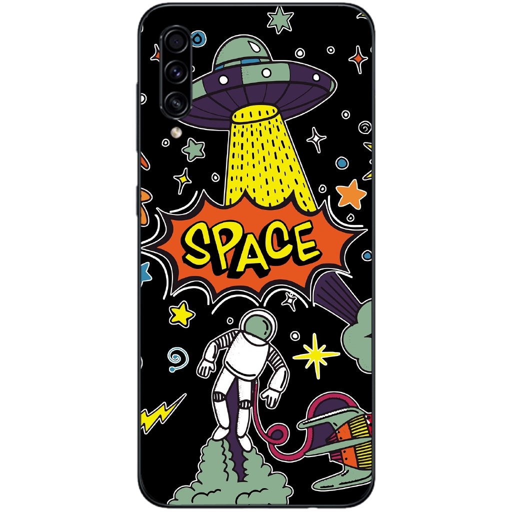 【Ready Stock】Meizu 16S Pro/16XS/16X/Meilan Pro 6/MX6 Silicone Soft TPU Case Cartoon Space Printed Back Cover Shockproof Casing