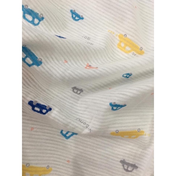 Vải thun hình ô tô