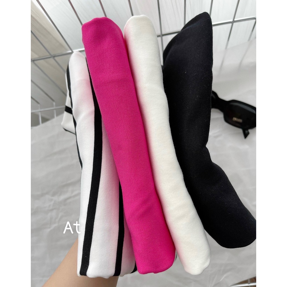 Set 3 áo phông zip ZR nhiều màu dáng ngắn