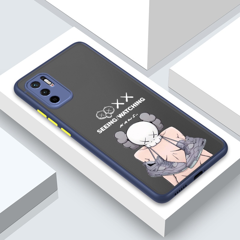 Ốp điện thoại silicon mềm in hình Kaws thời trang cho Xiaomi Redmi Note 10 10S Pro 2 5G