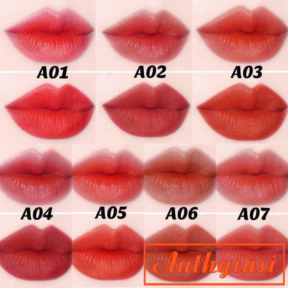 Son kem Black Rouge Air Fit Velvet Tint A01-A07 mịn lì | BigBuy360 - bigbuy360.vn