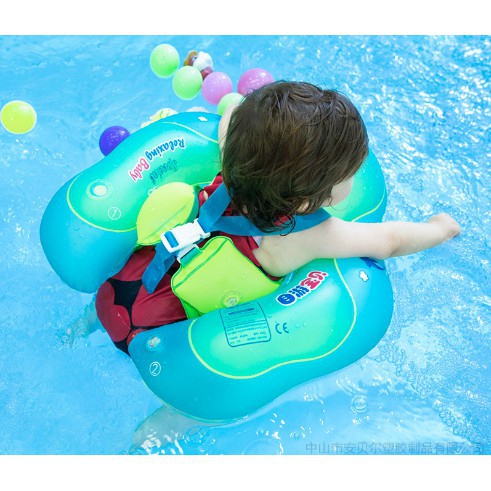 Phao tập bơi free swim trainer chống lật an toàn cho bé 8-16kg