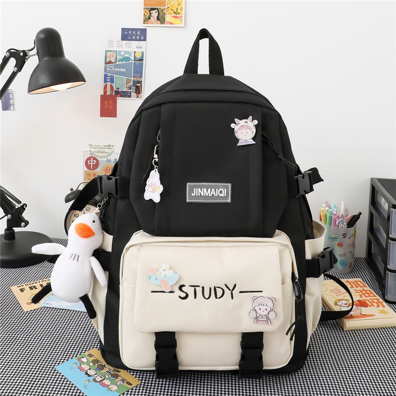 Set balo 4 món thời trang study