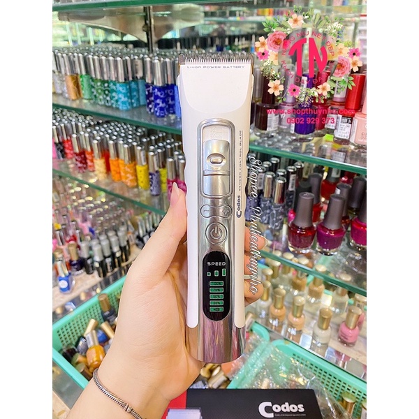 [HÀNG LOẠI 1] Máy tông đơ cắt tóc không dây Codos CHC-919 dụng cụ chuyên dụng làm tóc chuyên nghiệp
