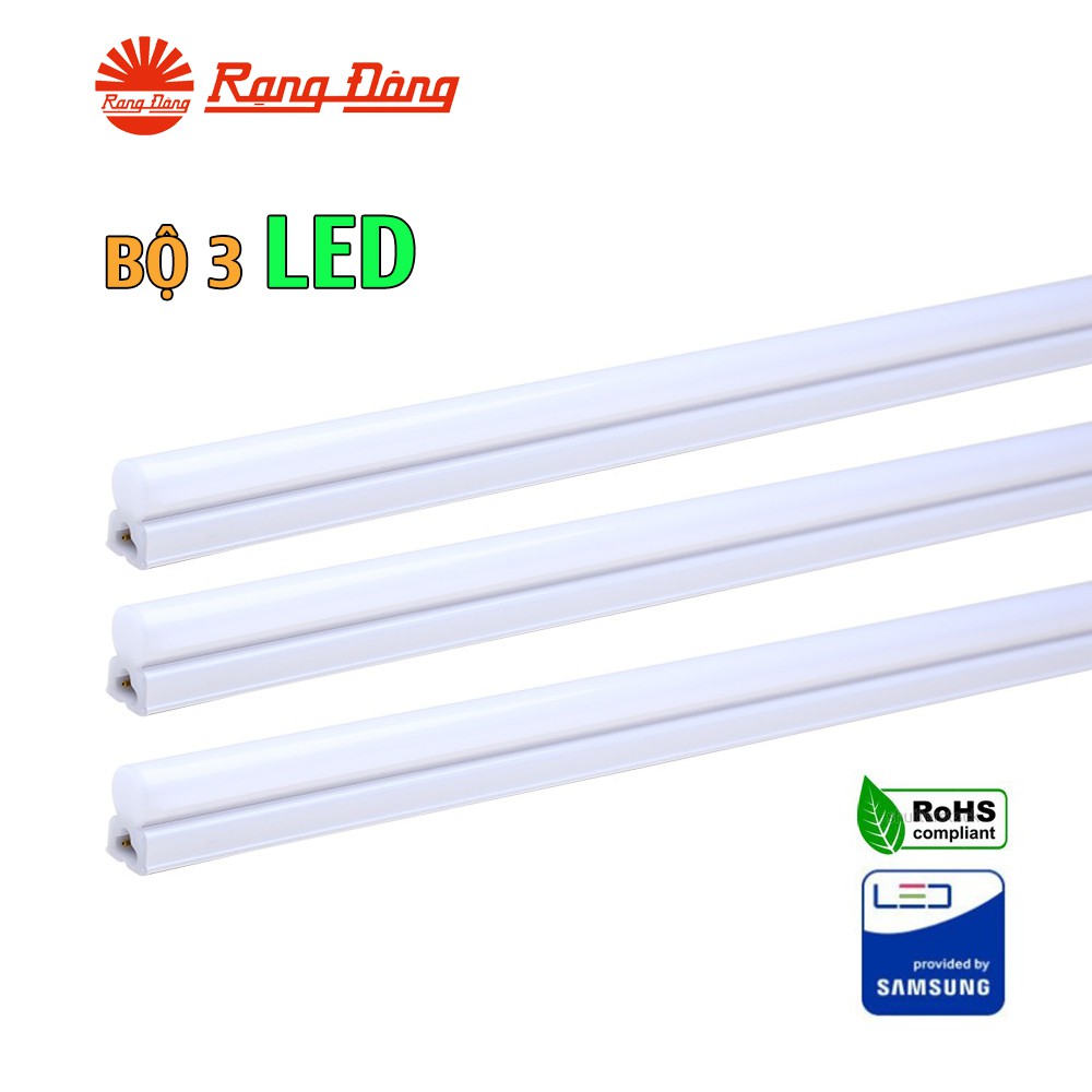 Bộ 3 đèn LED Tuýp T5 16W Rạng Đông