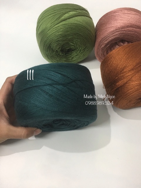 Len cotton ý 250g/ cuộn